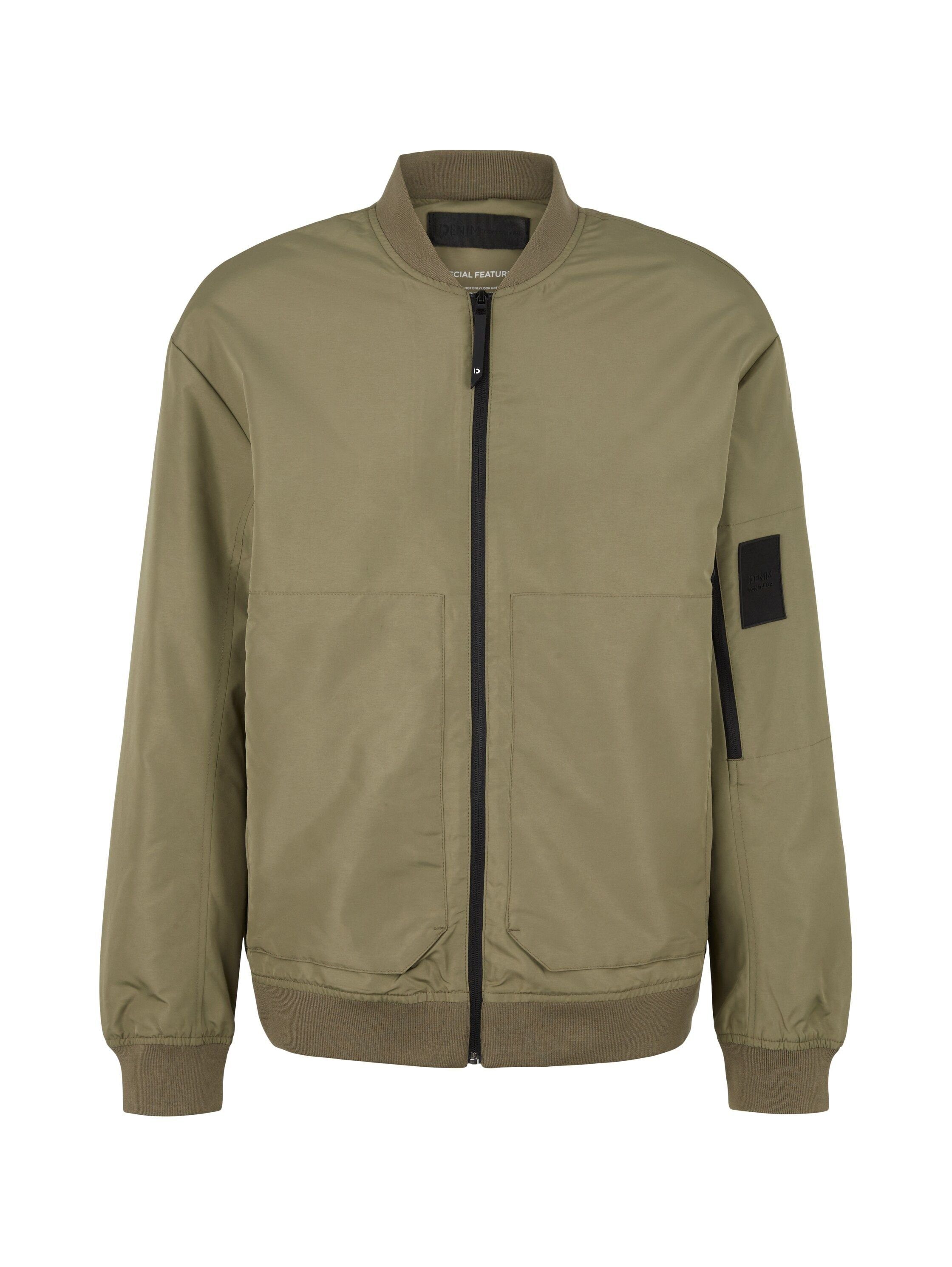 TOM TAILOR Outdoorjacke Dusty Olive Gre