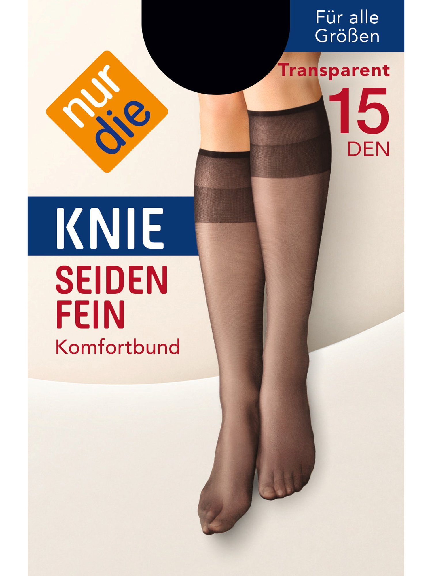 Nur Die Гольфи Seidenfein 15 DEN (1-Paar)