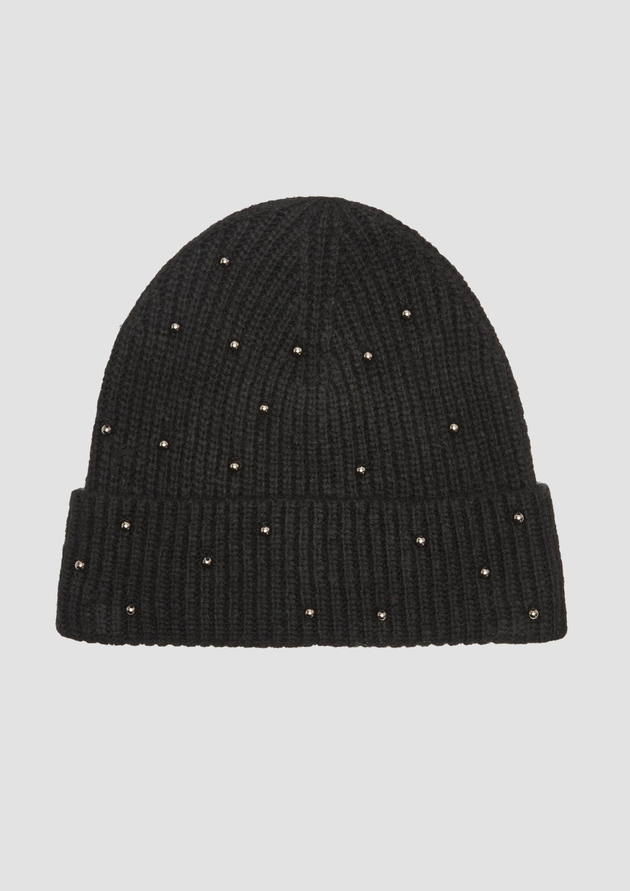 s.Oliver Strickmütze Mütze Gestrickte Beanie mit günstig online kaufen