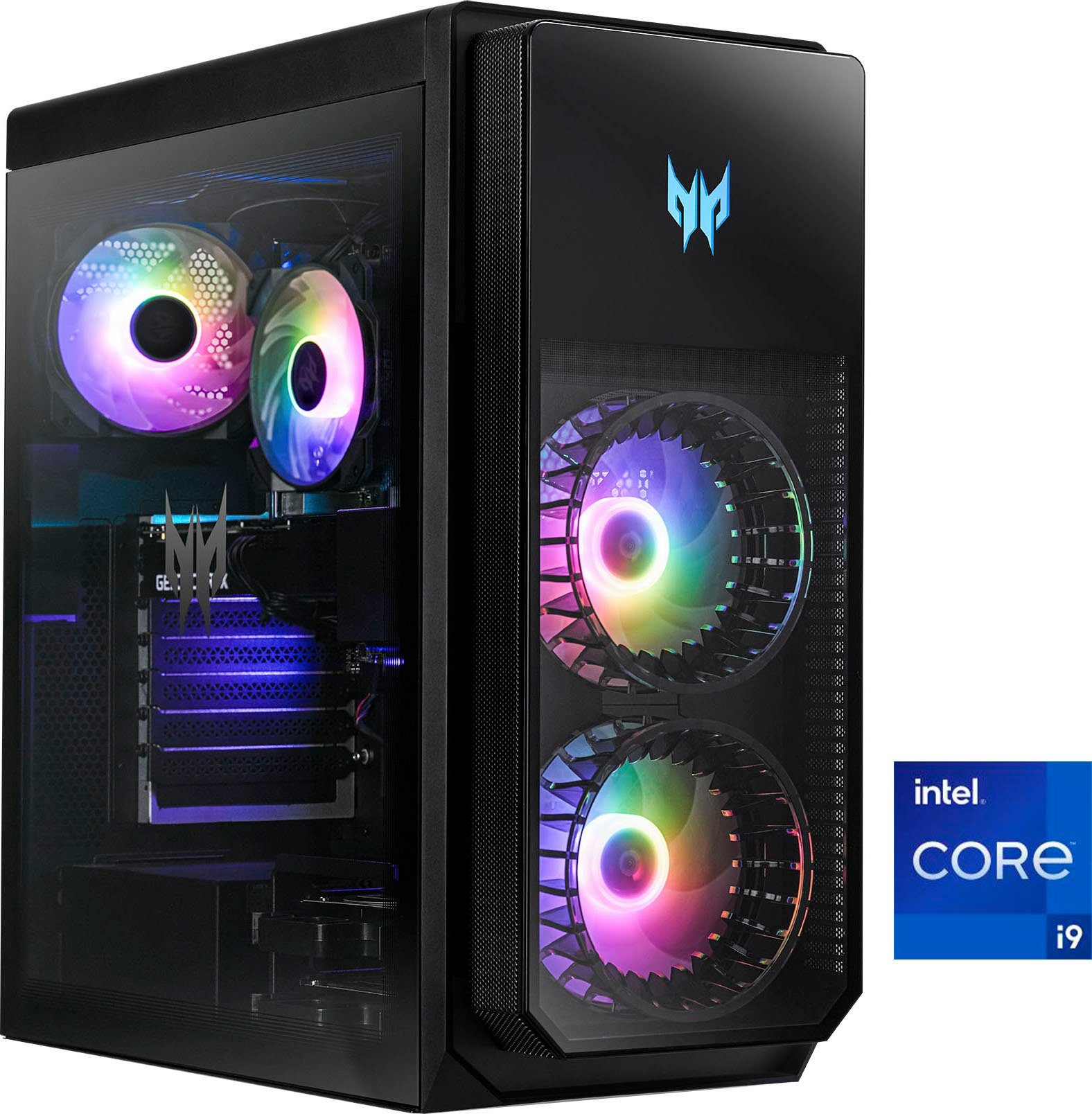 Core (PO7-640) (Intel® GeForce 2000 GB GB Gaming-PC 7000 Orion 64 RAM, i9 2000 12900K, 3090, RTX Predator Acer Wasserkühlung) SSD, GB HDD,