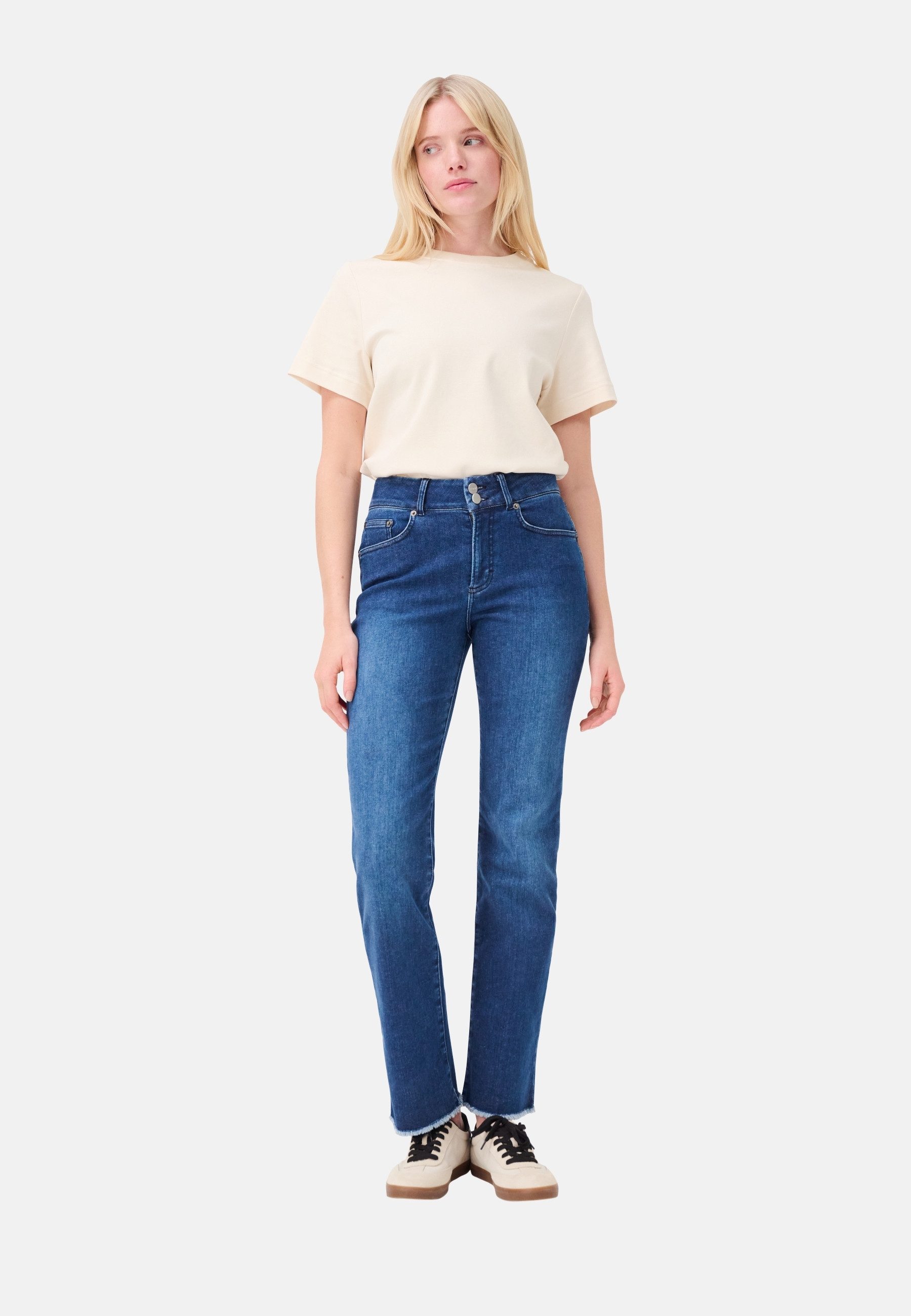 ITEM m6 Straight-Jeans Straight High Rise Denim