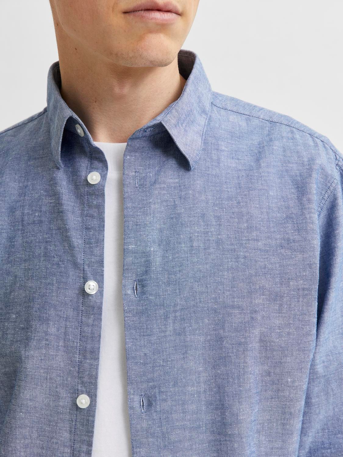 Selected Langarmhemd SLHSLIMSUN LS SHIRT CLASSIC D