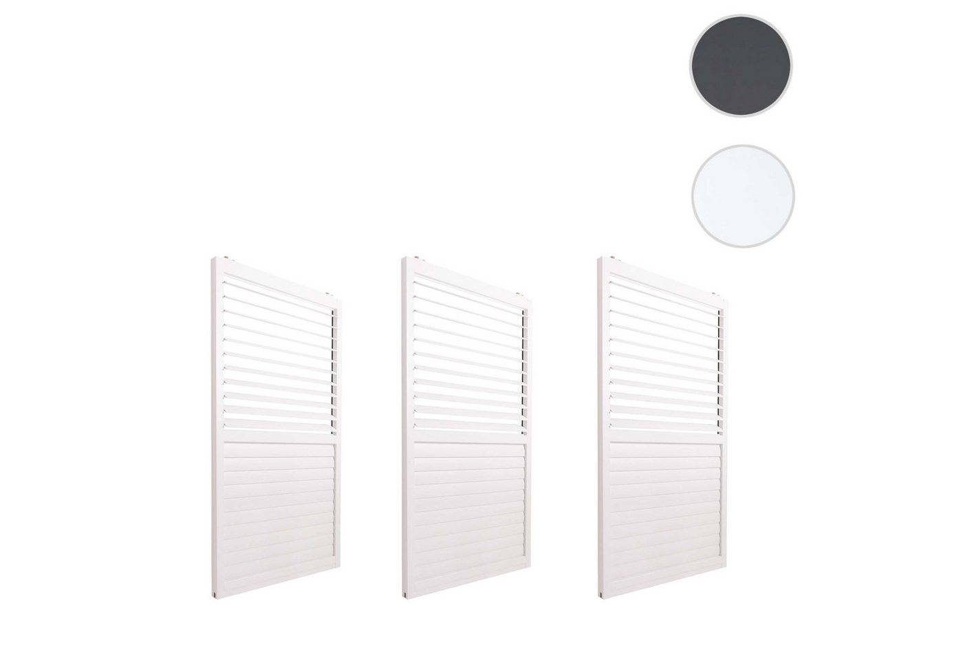 Thumbnail - MCW Pavillonseitenteil MCW-L46-ST, 272x206 cm, für Pergola MCW-L46) Set, [3-St. 3er-Set, Bietet Sicht- und Windschutz