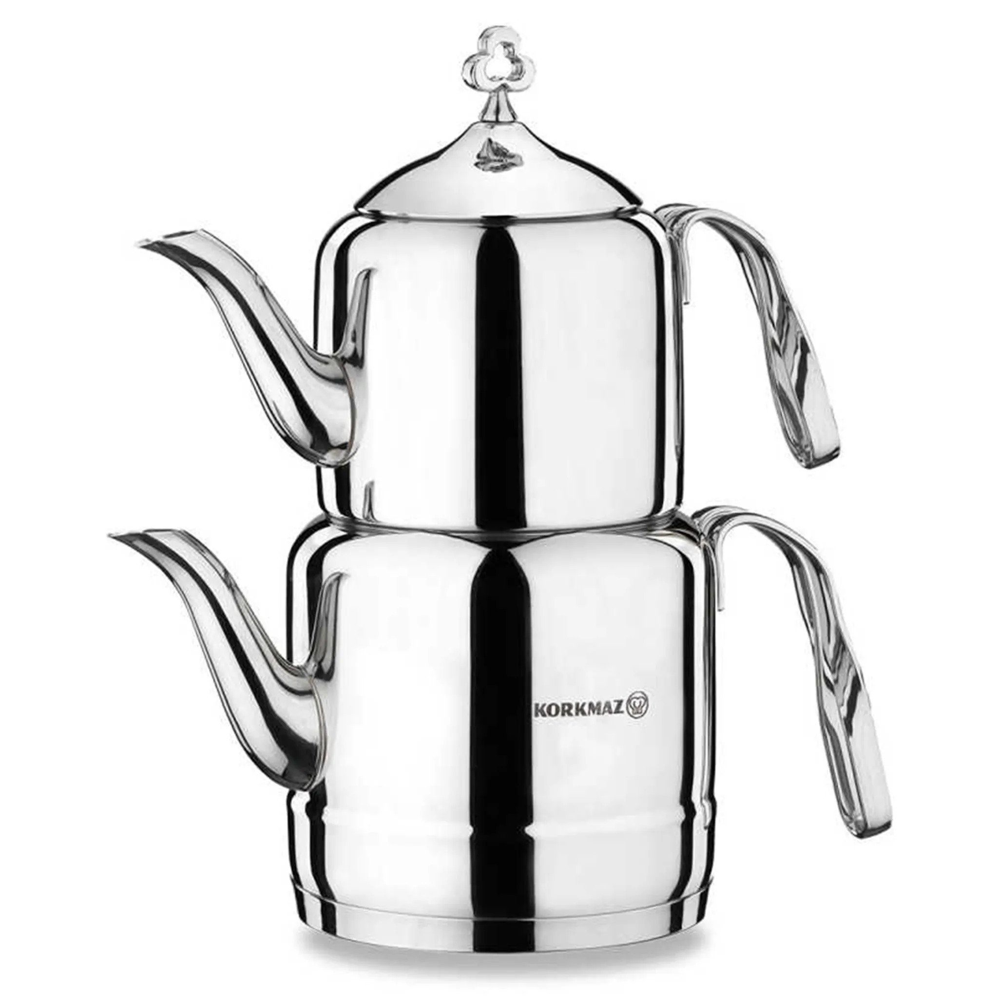 Özberk Teekanne Cintemani, (Packung, 2 teilig), Teekanne Teekocher 3.1 Liter Induktion