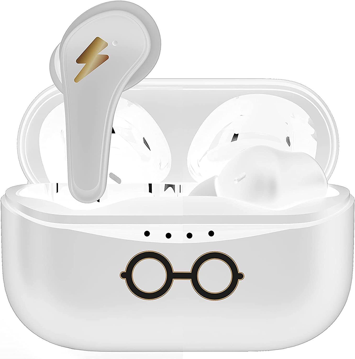 OTL Bluetooth-Kopfhörer V5.0 für Kinder Harry Potter Glasses mit Ladebox Bluetooth-Kopfhörer (True Wireless)