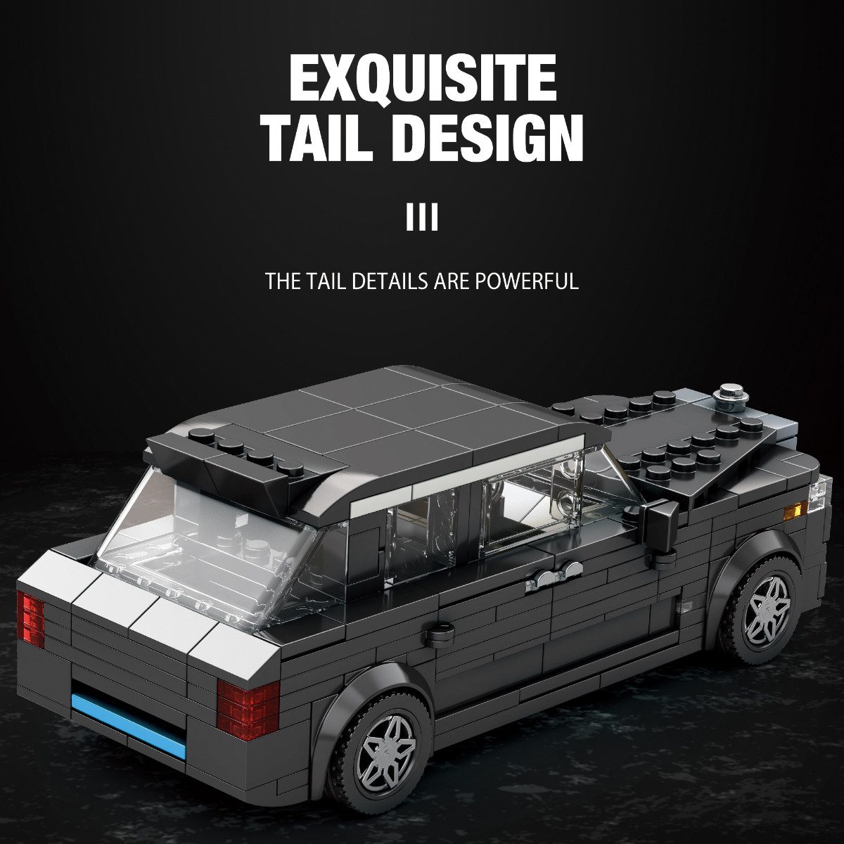 Reobrix 790 Spielbausteine, (480 St., Einzelmodell), Luxuriöses SUV-Design mit öffnenden Türen