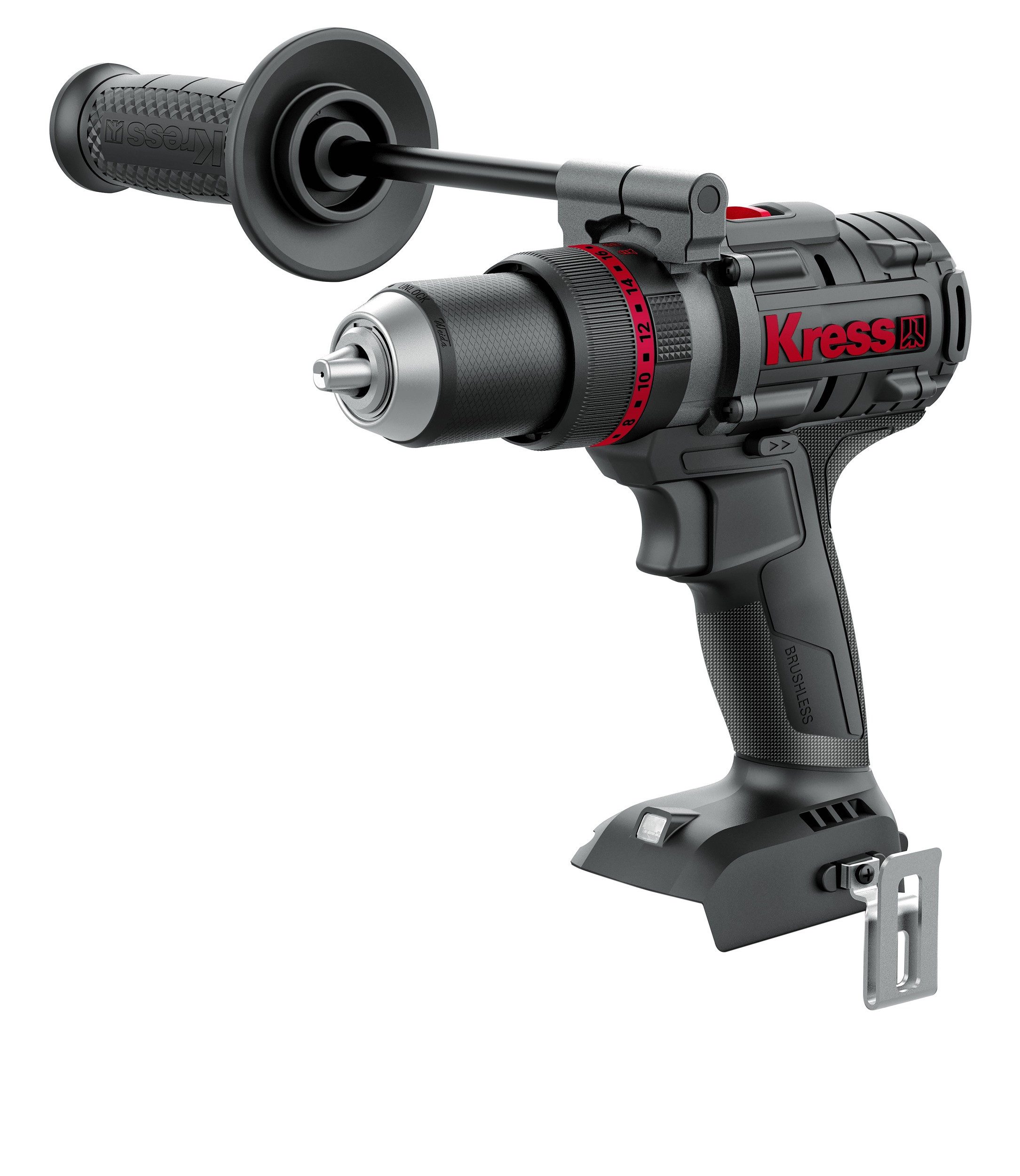 Kress Akku-Schlagbohrmaschine KUC35.91 Schlagbohrschrauber 20V - ohne Akku -