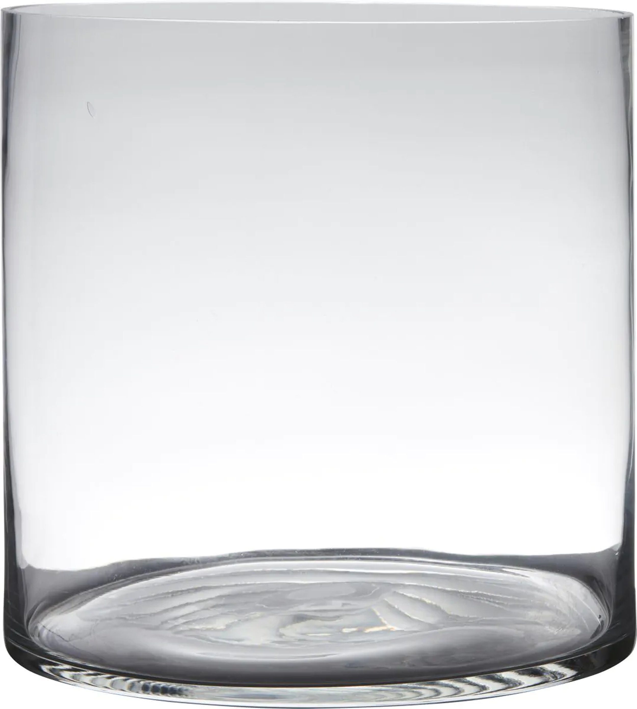Hakbijl Glass Tischvase Hakbijl Glas Zylinder Vase 26x26x26cm Transparent S günstig online kaufen
