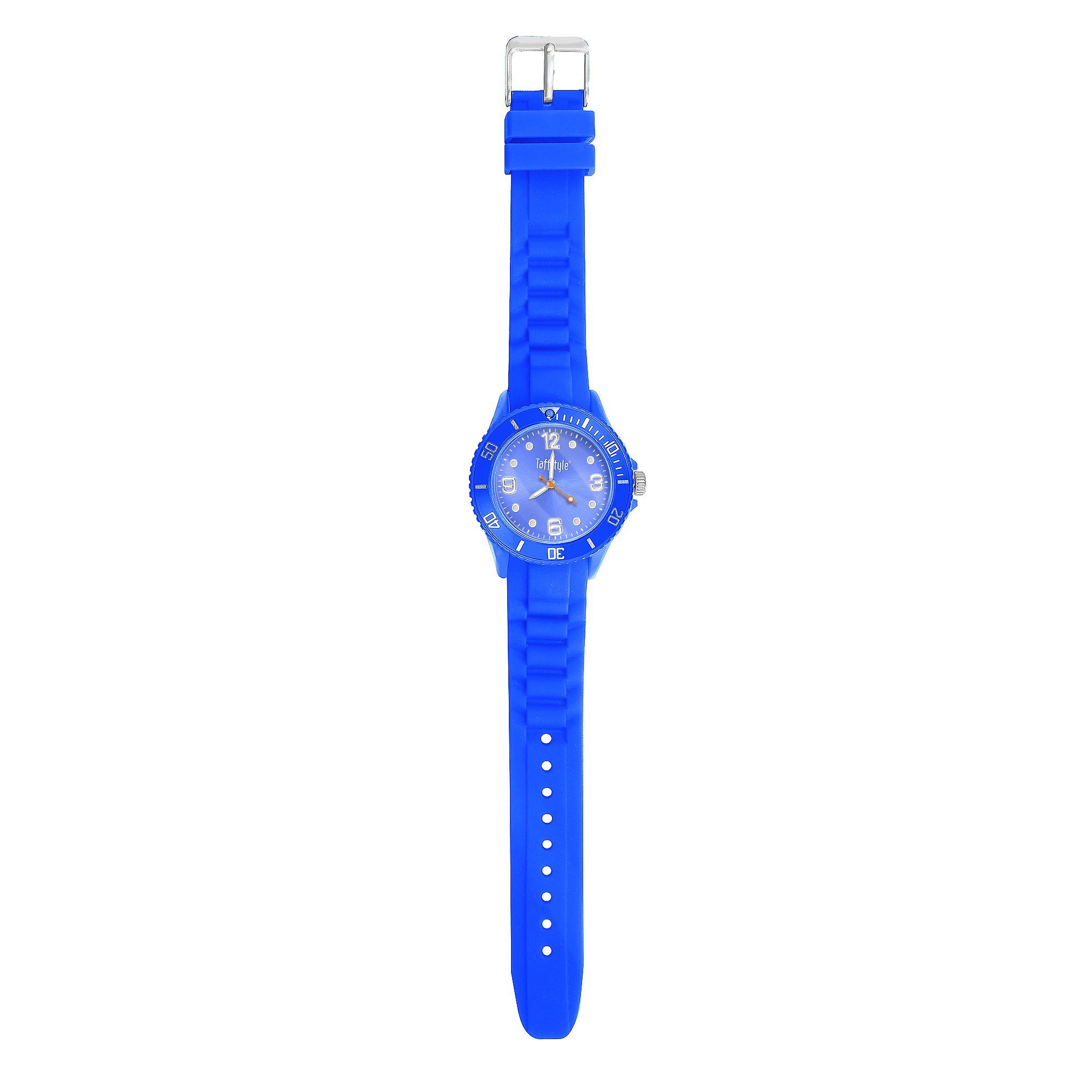 Taffstyle Quarzuhr Armbanduhr Silikon Analog Quarz Farbige Sport Uhr, Sportuhr Damenuhr Silikonuhr Kinderuhr Herrenuhr Bunt Gummi Armband