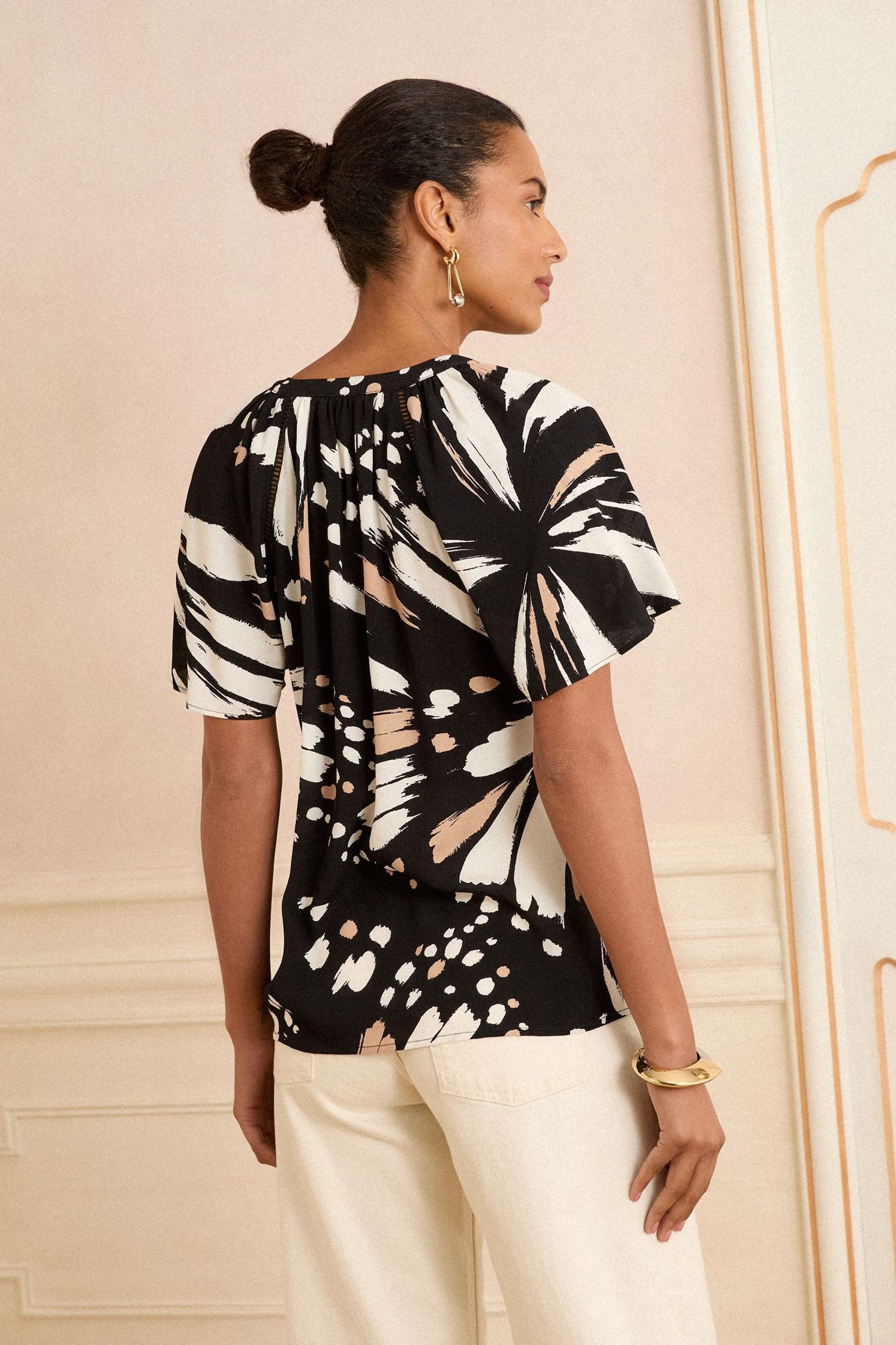 Love & Roses Paillettenshirt Love & Roses Bluse mit Pailletten, Regular (1- günstig online kaufen