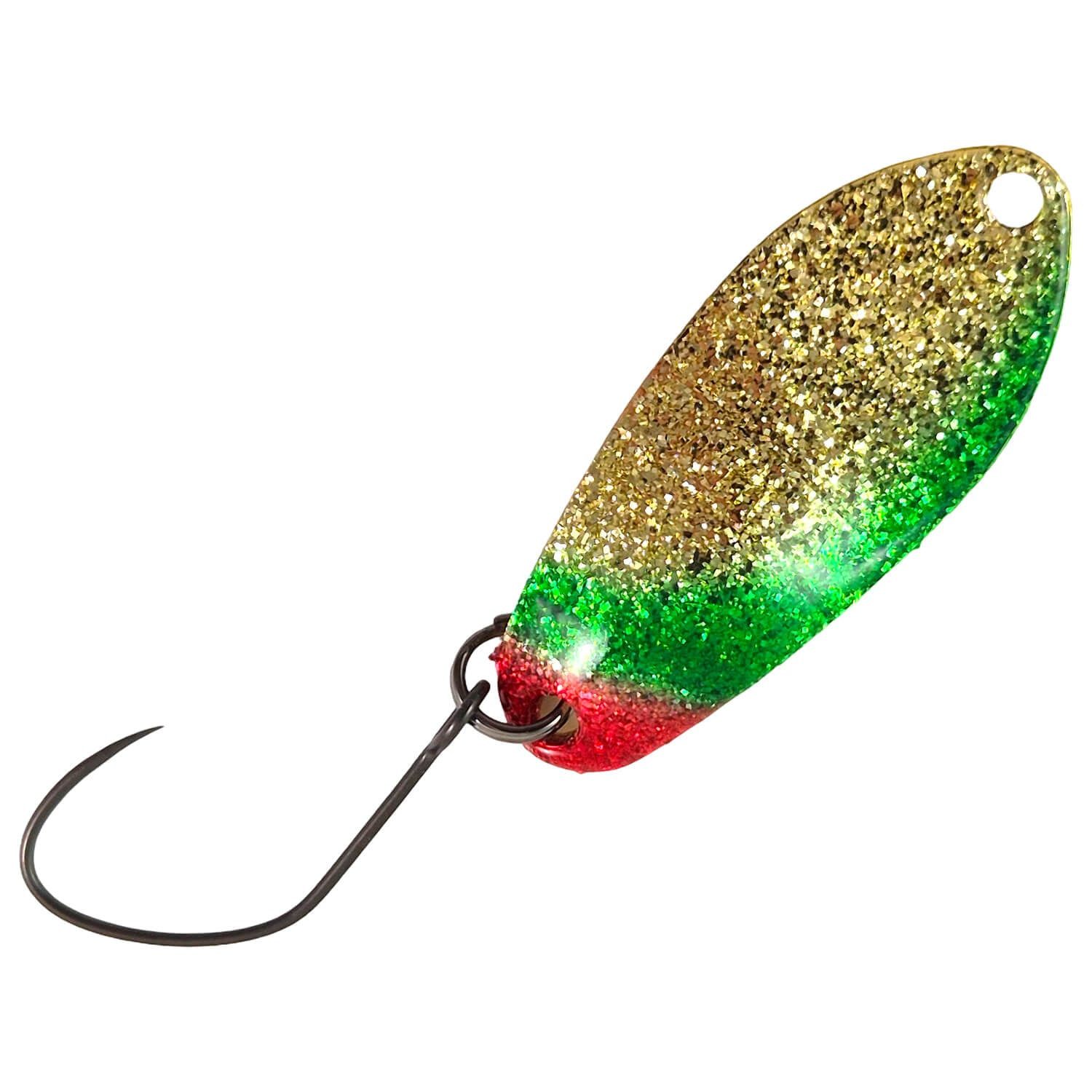 Anglerz System Kunstköder Angler'z System Dohna Spoon Forellen Blinker Glitter, (1-St)