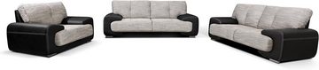 MOEBLO Sessel LORENTO (gepolstert - Polsterstuhl für Esszimmer & Wohnzimmer - Lounge Sessel mit Armlehnen - Armlehnensessel Fernsehsessel Polstersessel Federkern - mit Design Füßen), - (BxHxT): 135x90x100 cm