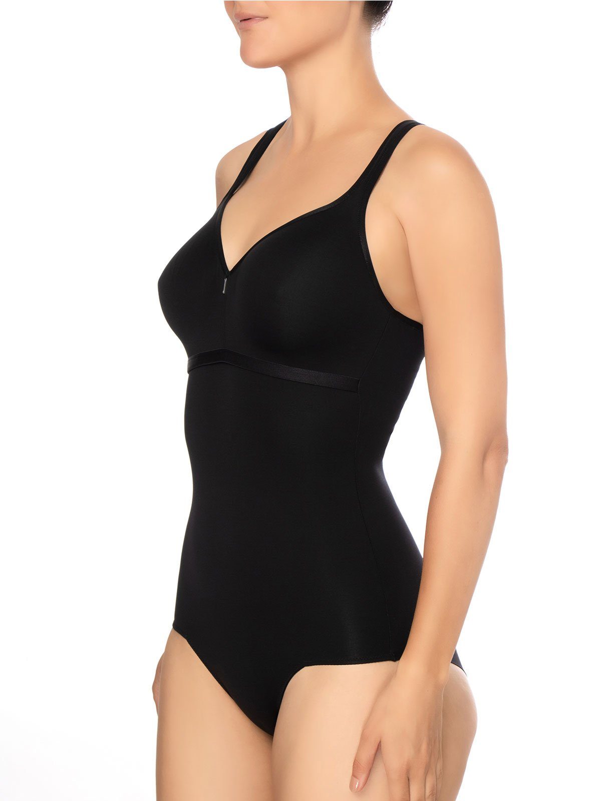 Beyond extra Molding ohne Body Felina (Stück, 1-tlg) Body Bügel flache Schwarz Basic Nähte