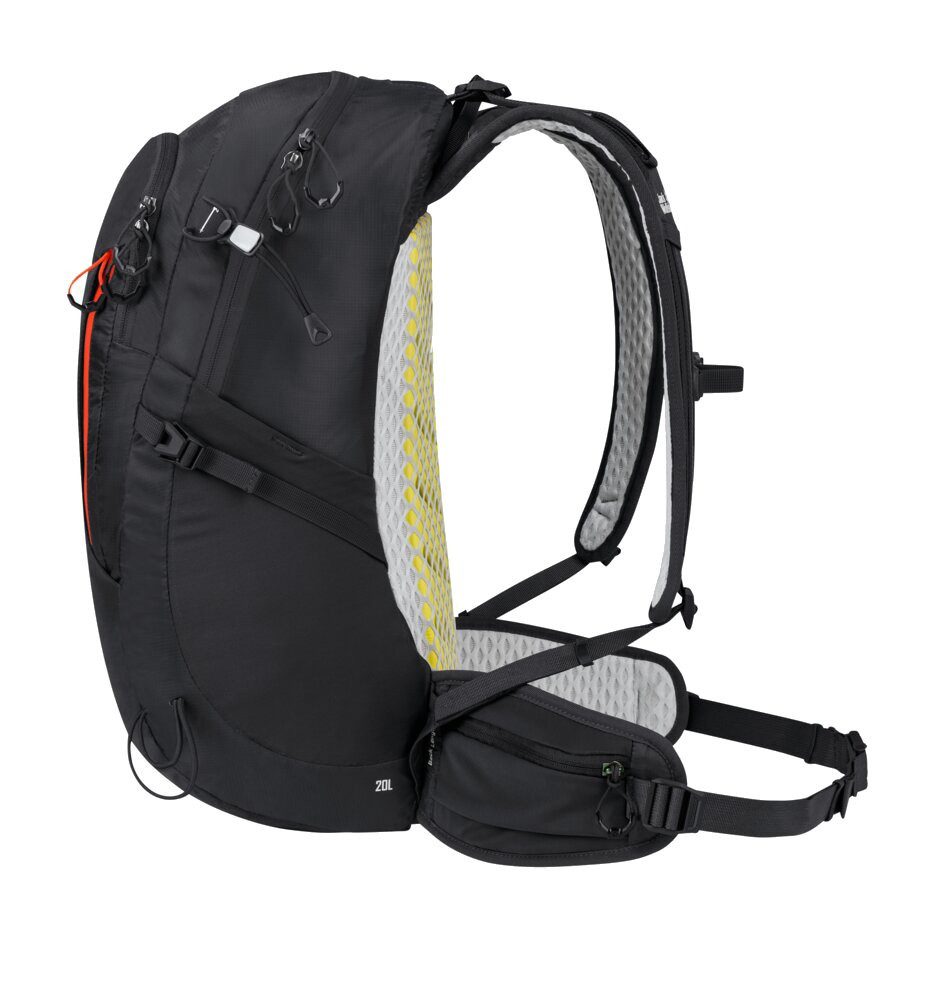 Jack Wolfskin Wanderrucksack Athmos Shape (für sportliche Tagestouren) orange 20 Liter