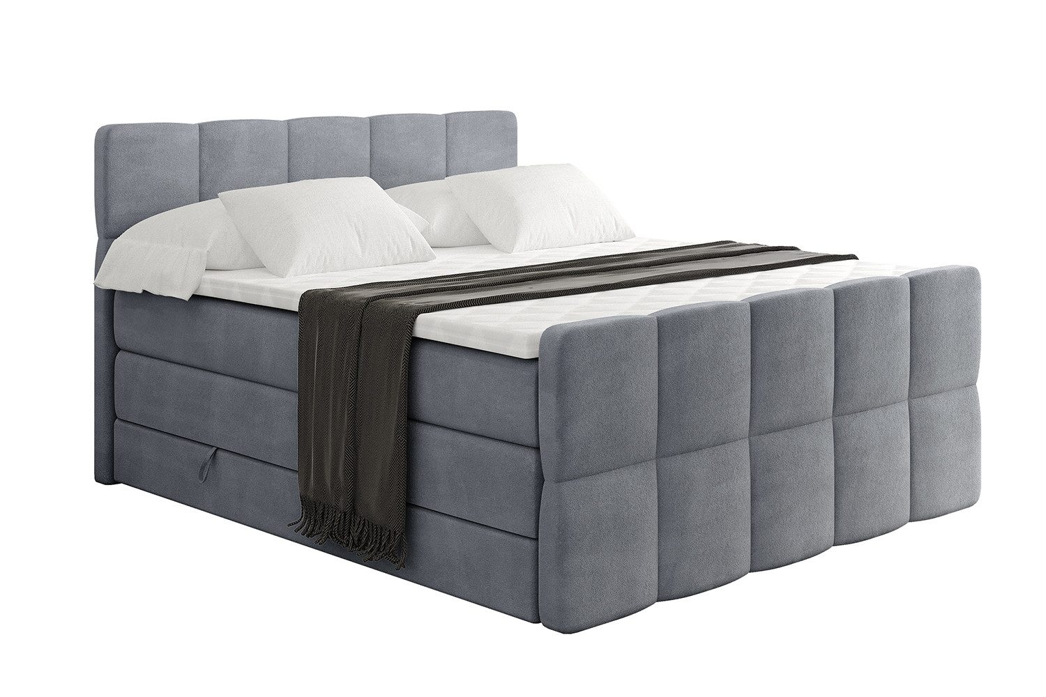 ALTDECOR Boxspringbett LIRO-Z KING (Multipocket-Matratze H4, günstig online kaufen
