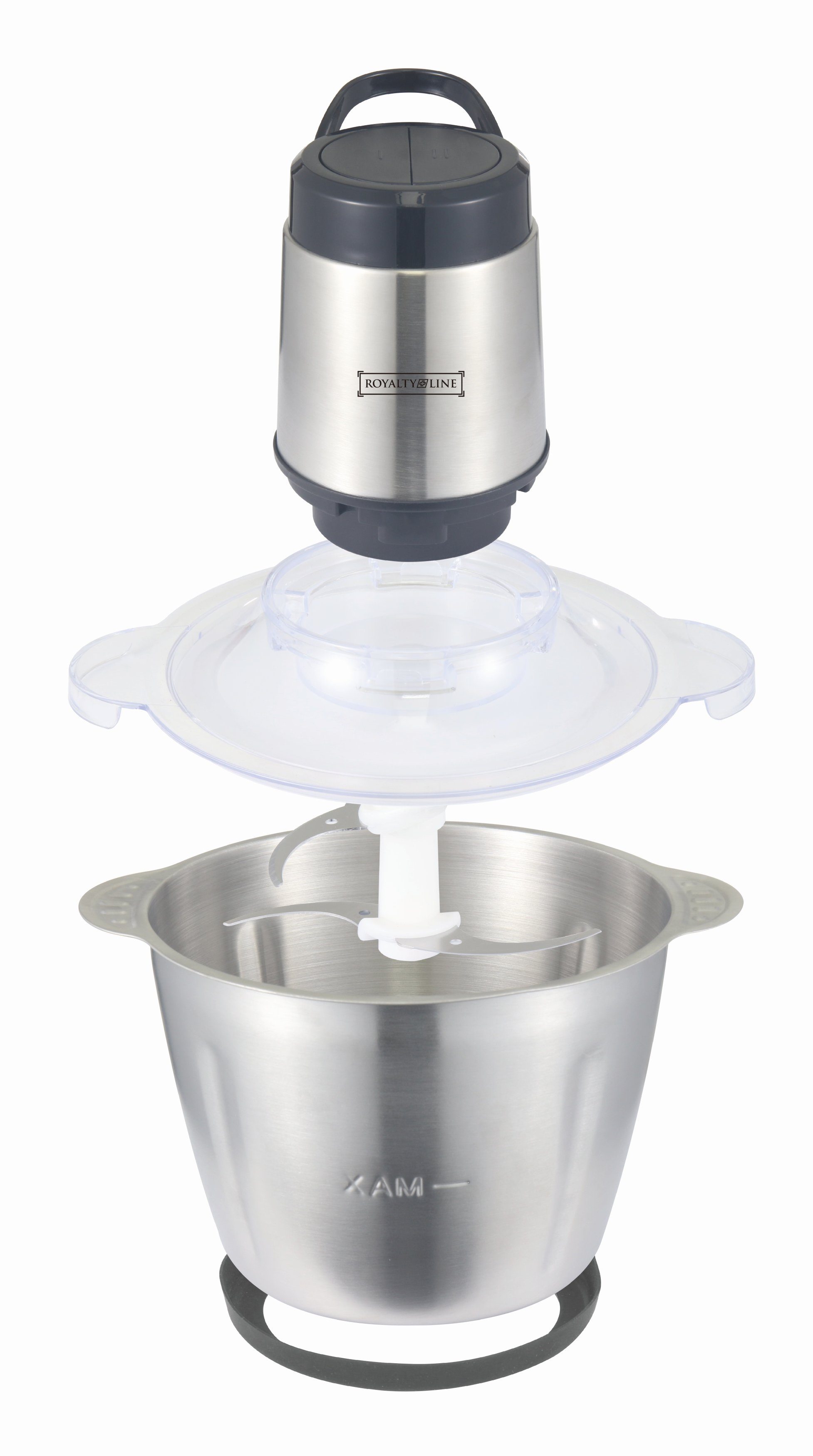 Royalty Line Zerkleinerer Food Processor Zerkleinerer Mixer Fleischwolf 600W Royalty Line