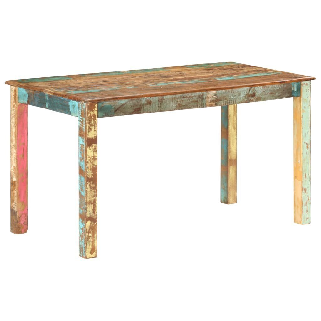 vidaXL Esstisch Esstisch Altholz Massiv 140x70x76 cm (1-St)