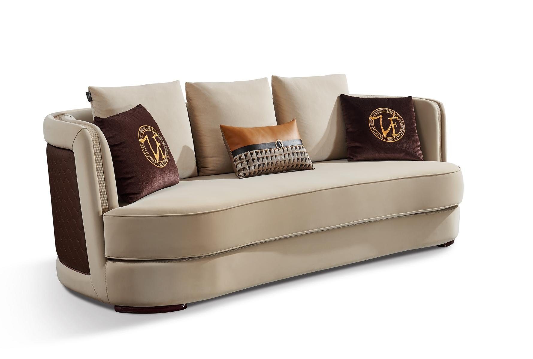 JVmoebel Sofa, Moderne Sofagarnitur 3+1 Sitzer Set Design