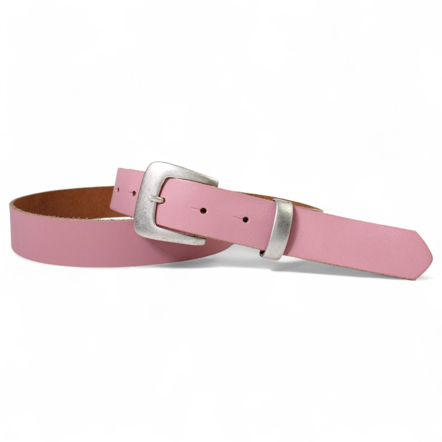 Taillengürtel Damen Rindleder schmal