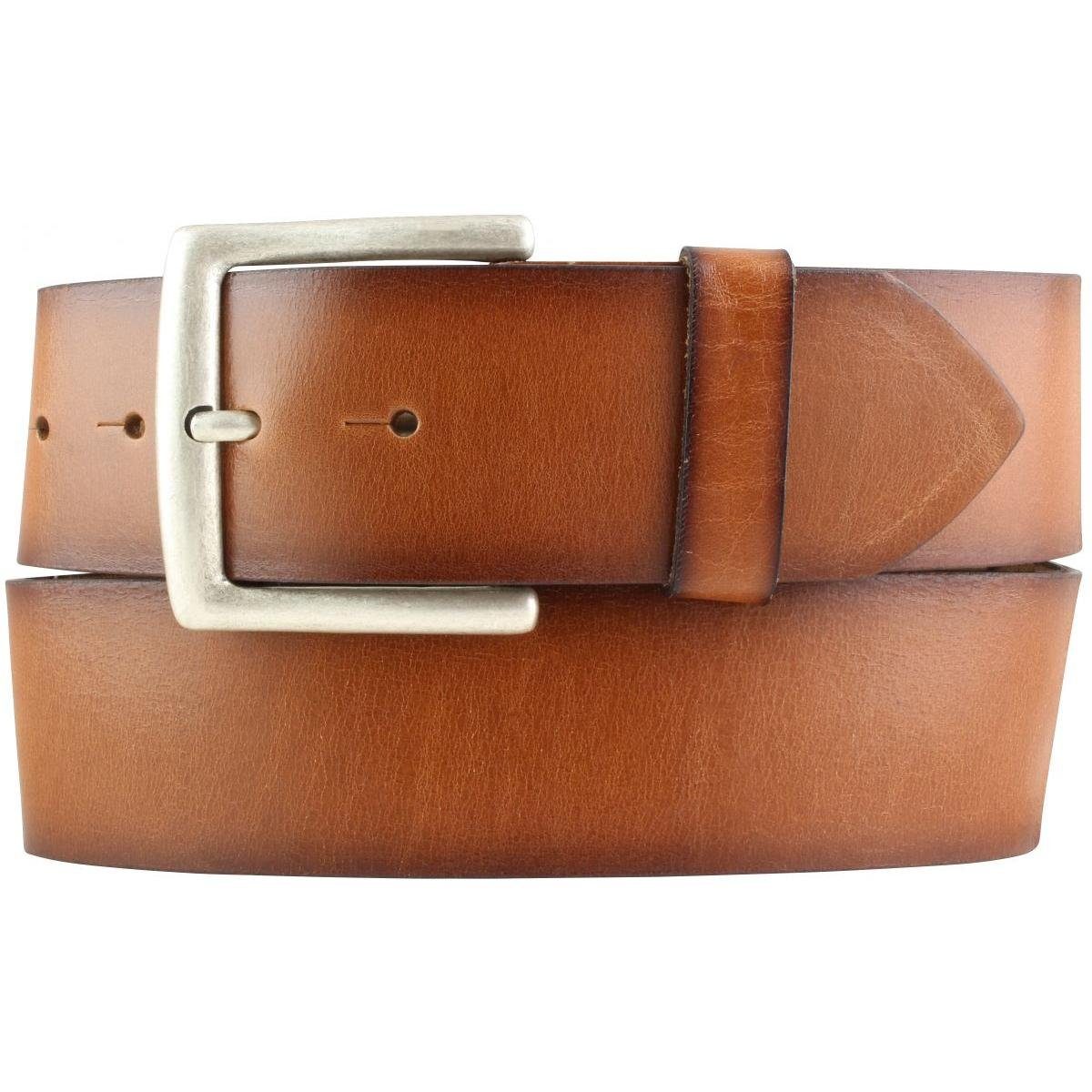 BELTINGER Ledergürtel Jeans-Gürtel Vintage-Look Vollrindleder cm Herren-Gürtel für aus - H 5