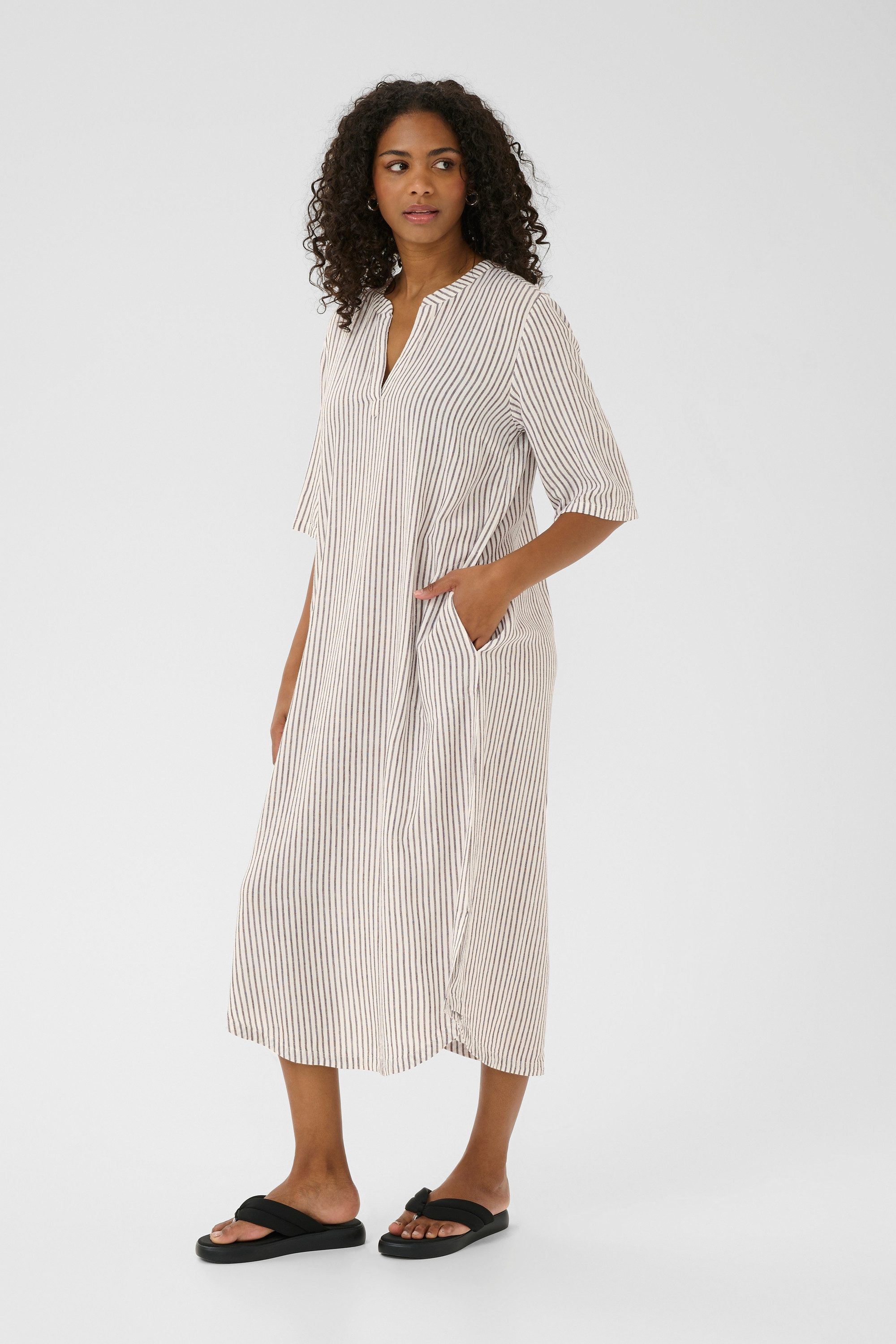 KAFFE Blusenkleid Kleid KAmilia