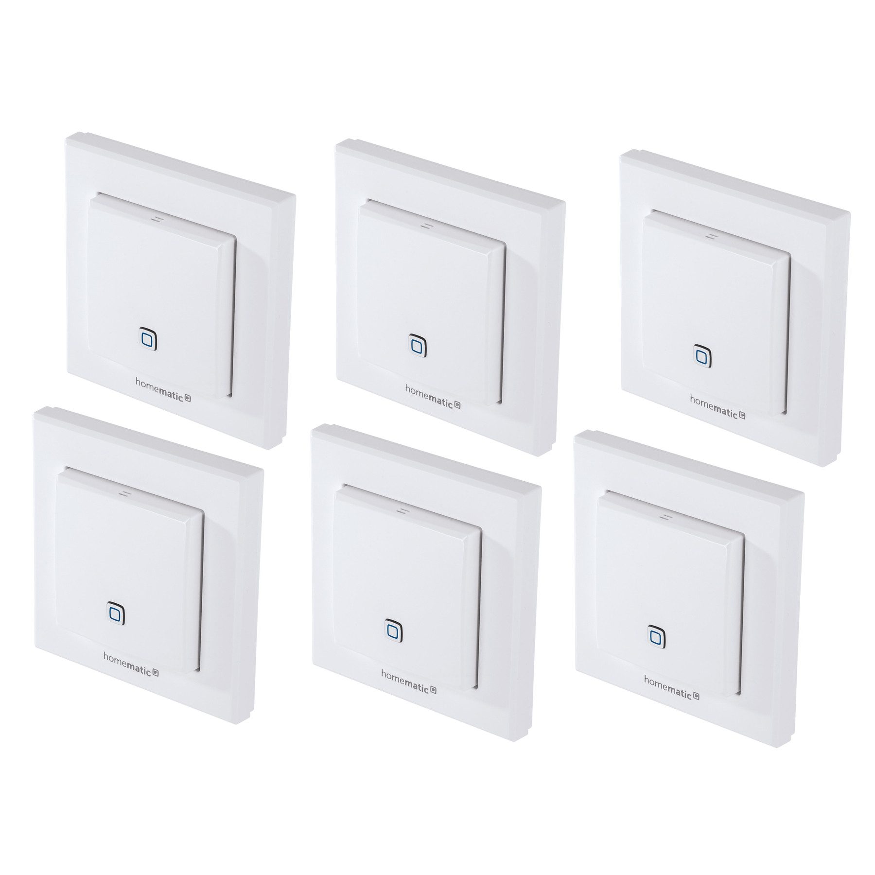 Homematic IP HOMEMATIC IP Smart Home 150181A0, Temp. und Luftfeucht. Sensor, 6 Innenwetterstation