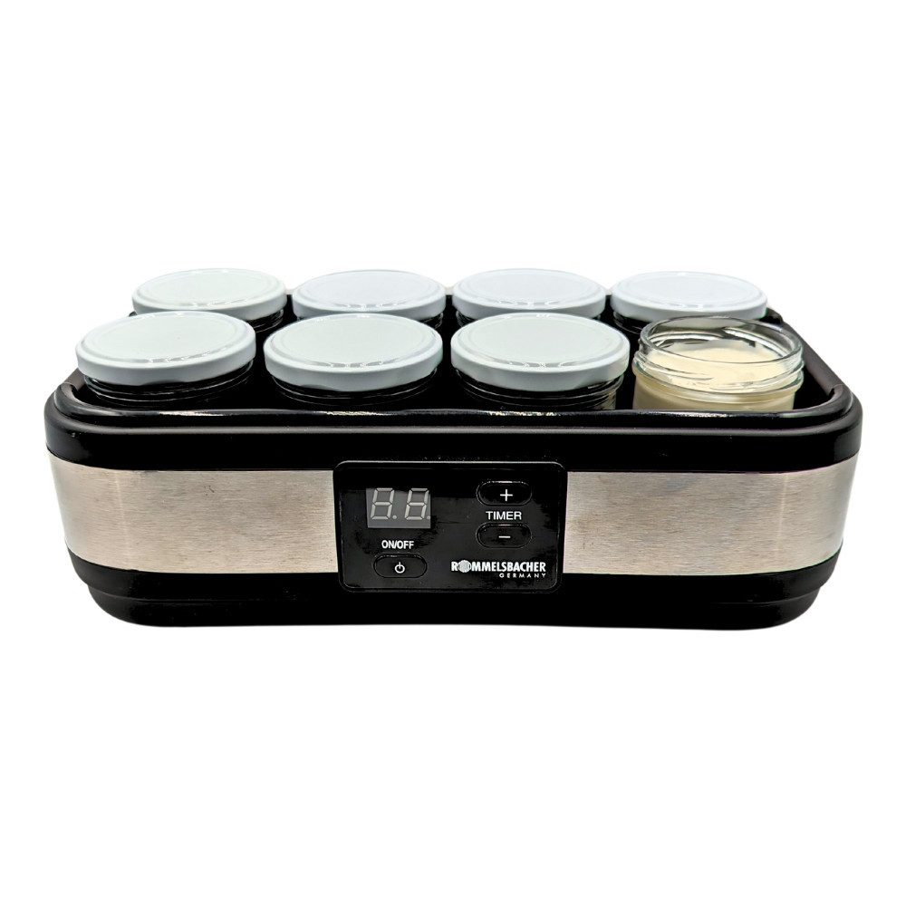 mikken Joghurtgläser 8er Set Dessertgläser 167 ml Joghurtgläser mit Schraubdeckel, (8er Set) – Bild 4 von 5