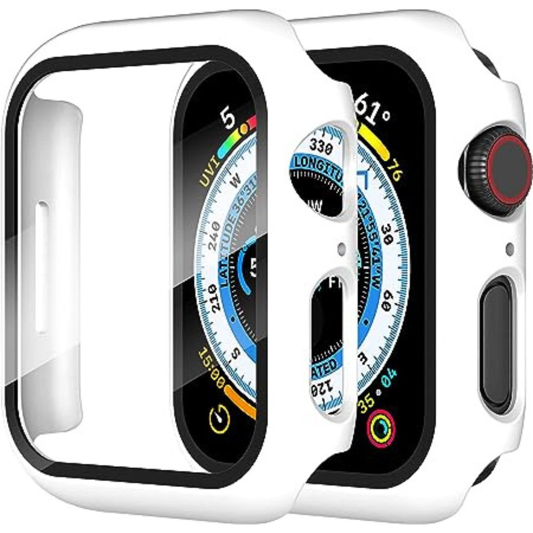 SmartUP Smartwatch-Hülle 2X Schutzhülle für Apple Watch 42mm Series 1/2/3