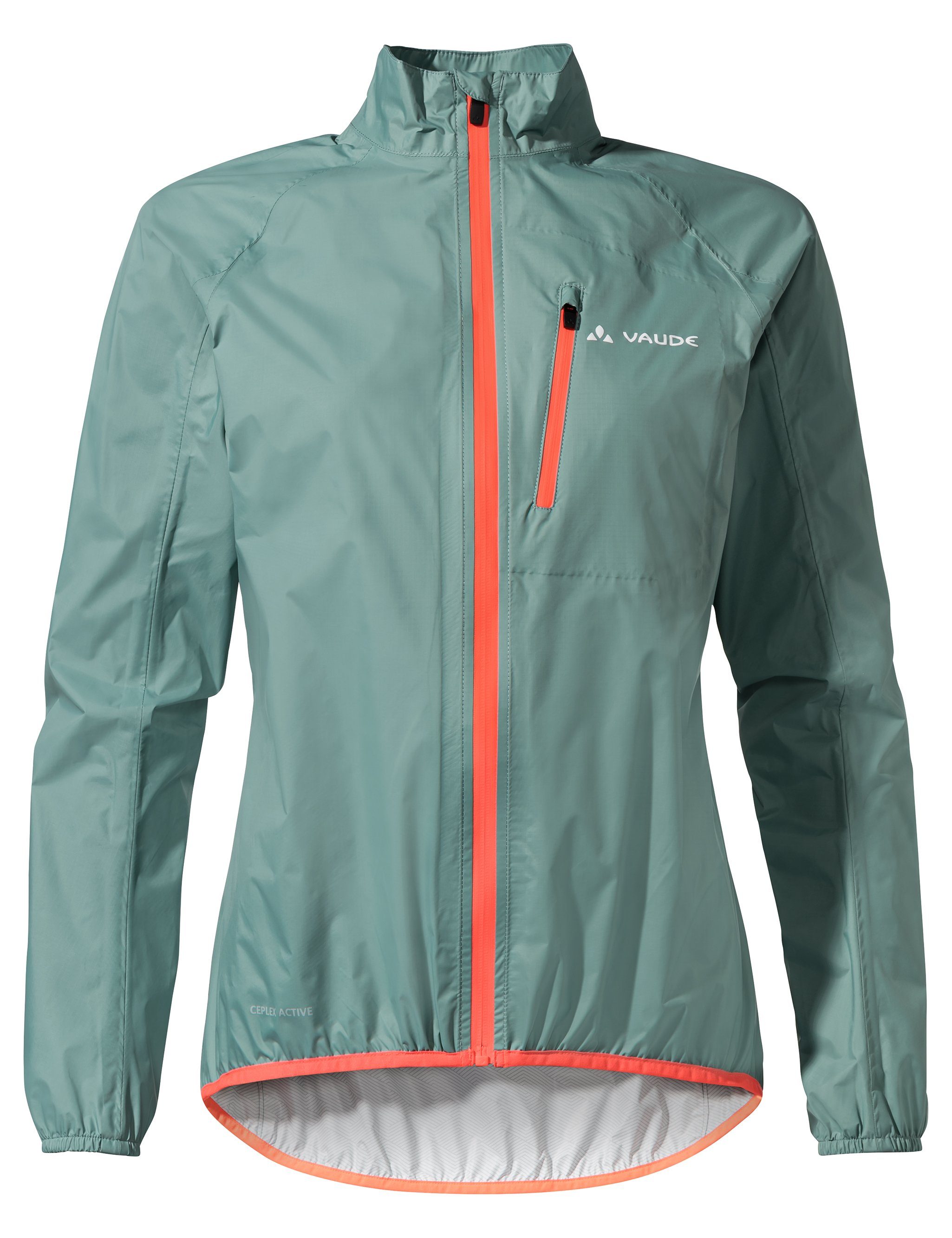 VAUDE Outdoorjacke Women's Jacket (1-St) III kompensiert dusty moss Klimaneutral Drop