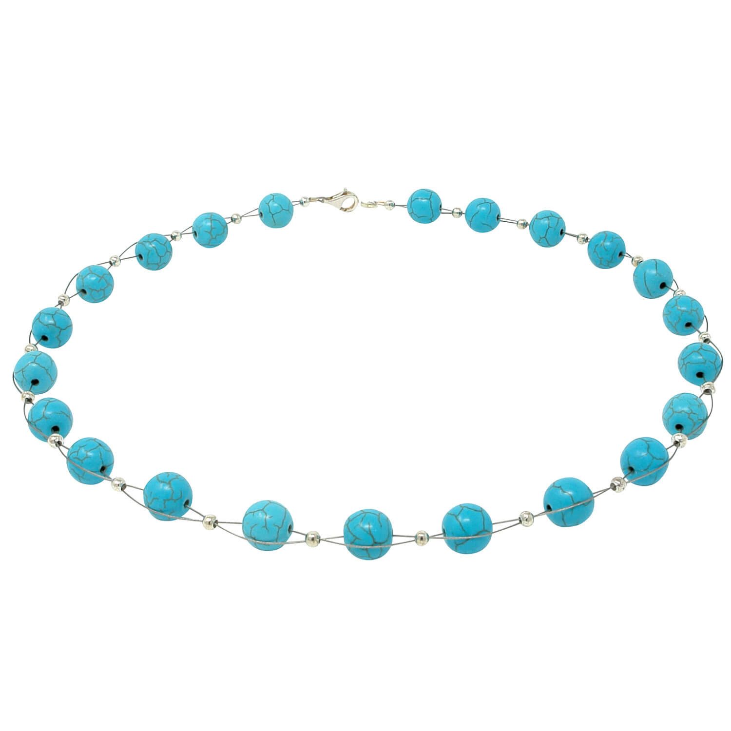 Schmuck Krone Collier Collier aus Türkis günstig online kaufen