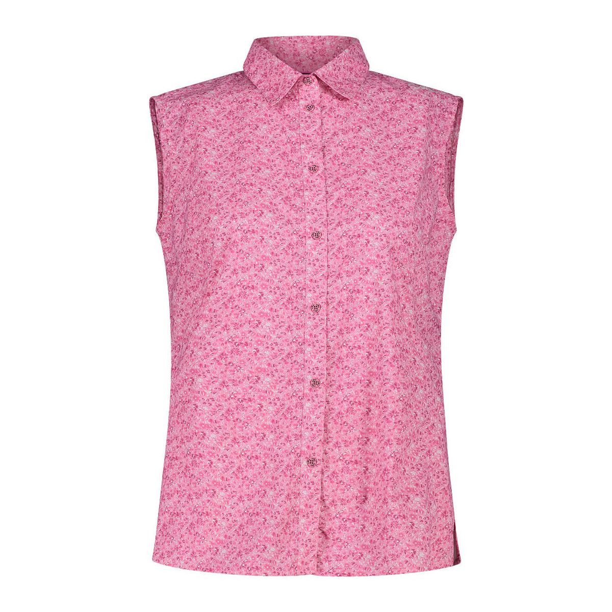 CMP Outdoorbluse Woman Shirt Ärmelloses Shirt mit Stretchmaterial, Dry Function-Technologie und