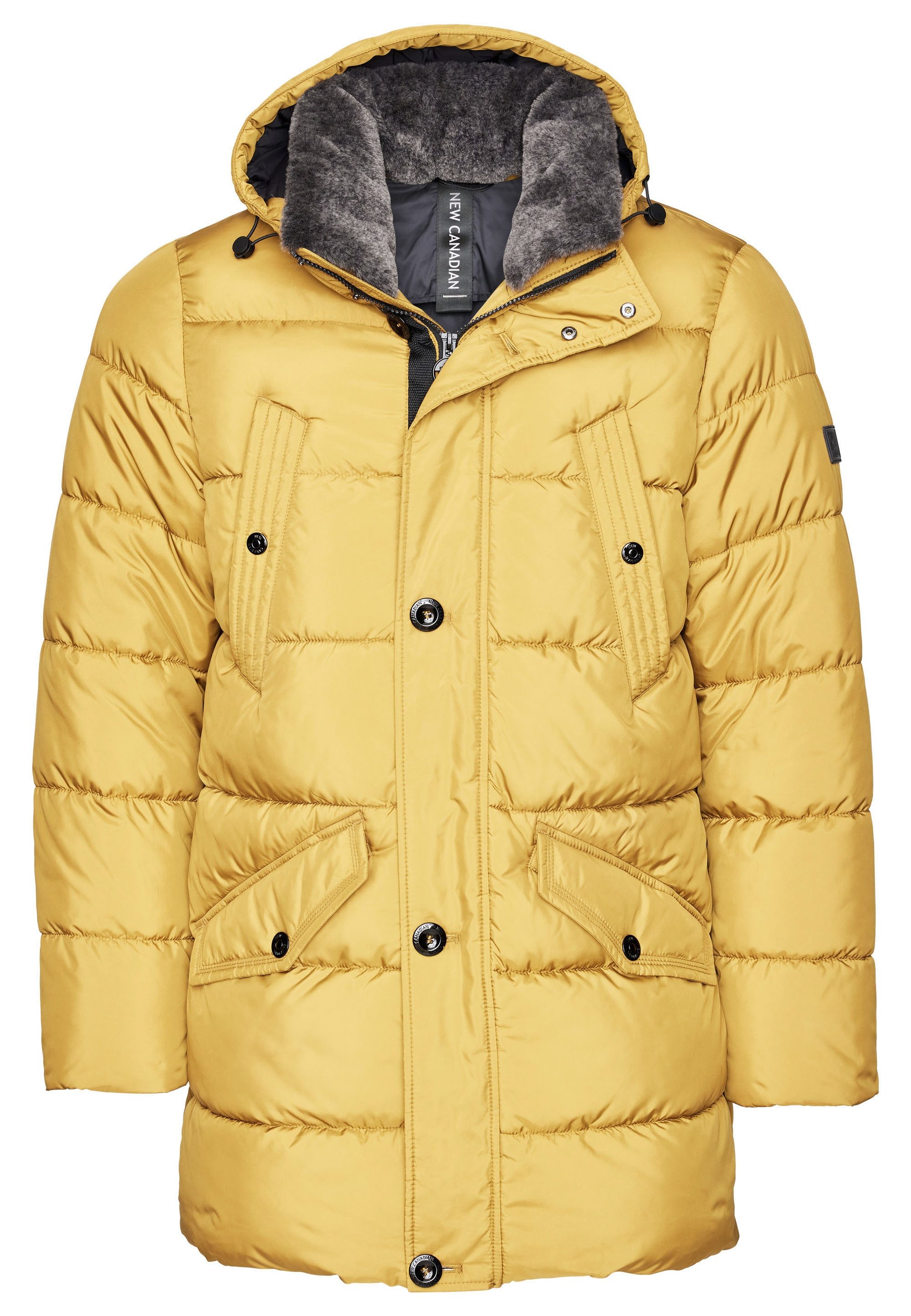 New Canadian Steppjacke mit abnehmbarem Innenkragen