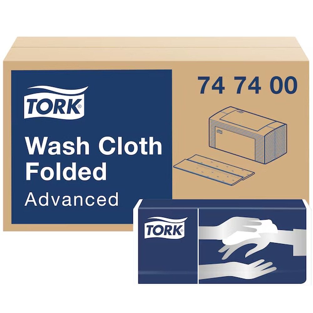 TORK Einmal-Waschhandschuh TORK Waschtücher weich Advanced 4-lagig weiß