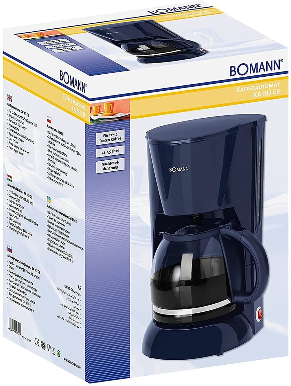 BOMANN Filterkaffeemaschine