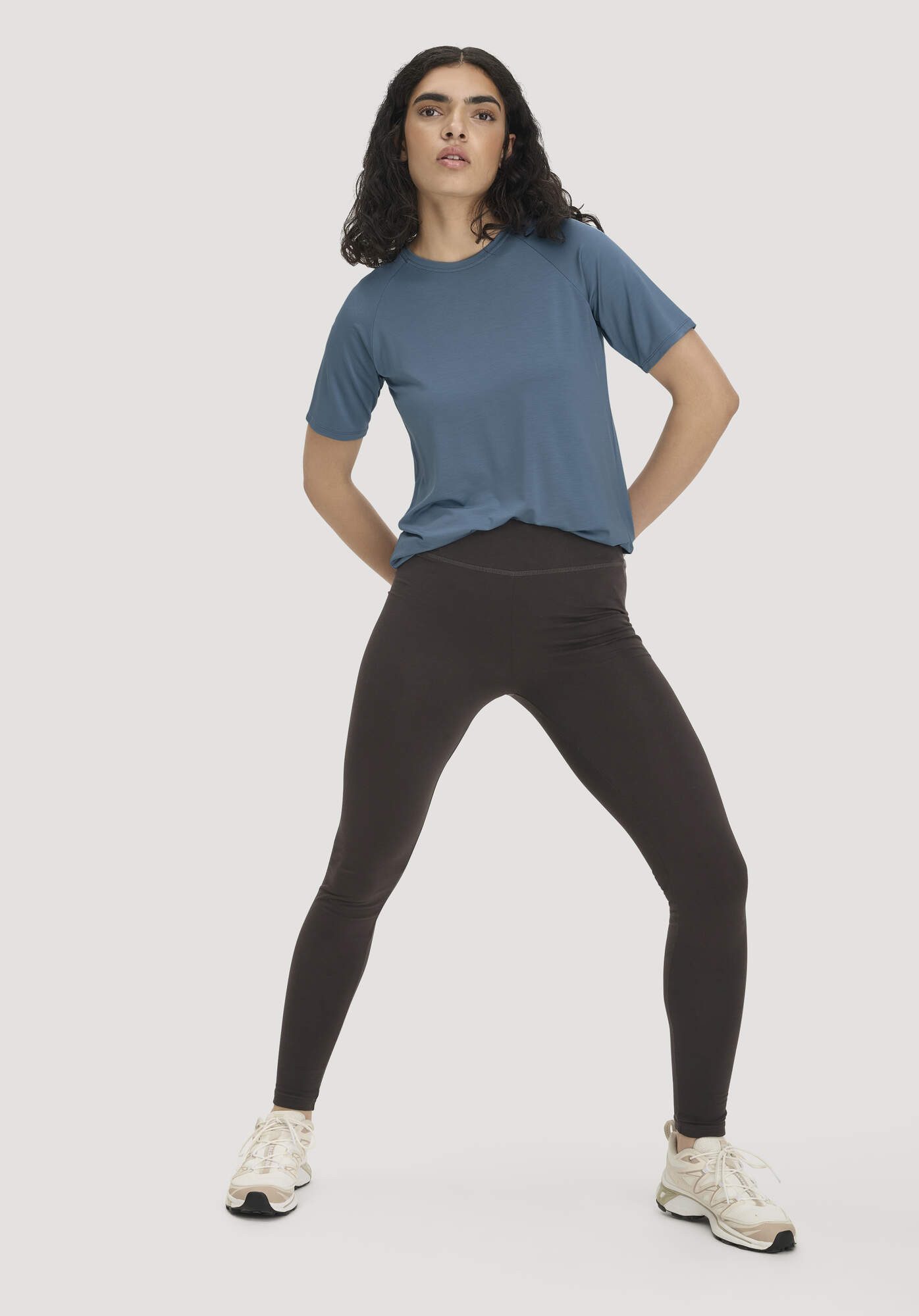 Hessnatur Leggings Medium Cut ACTIVE LIGHT aus Bio-Baumwolle (1-tlg) – Bild 2 von 5