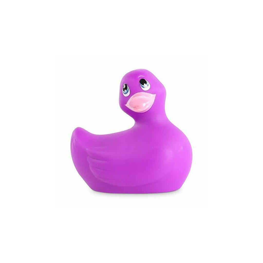 BIG TEAZE TOYS Auflege-Vibrator I Rub My Duckie 2.0 - Classic (Purple), vibrierende Badeente