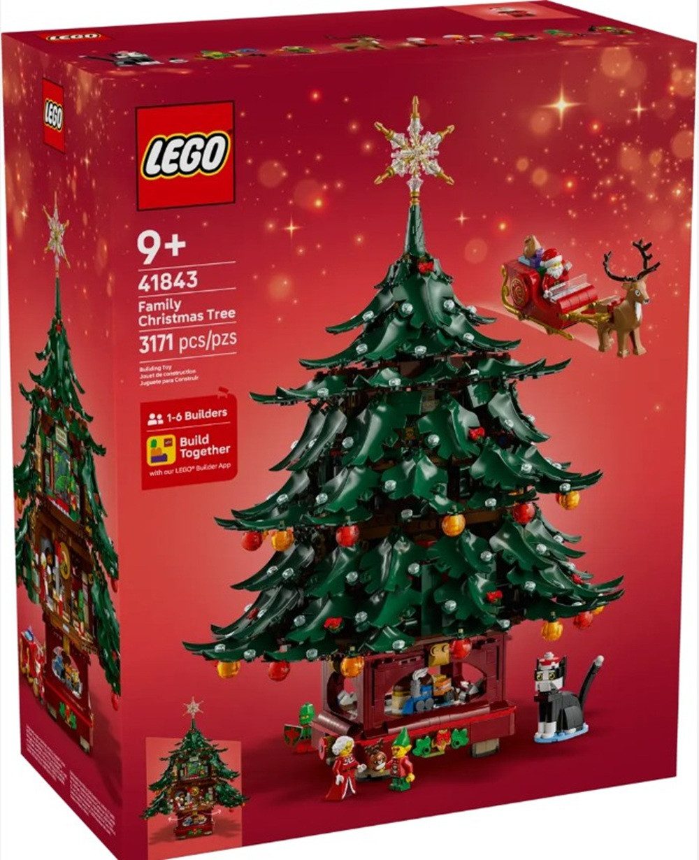 LEGO® LEGO - Icons Familien-Weihnachtsbaum, Set günstig online kaufen