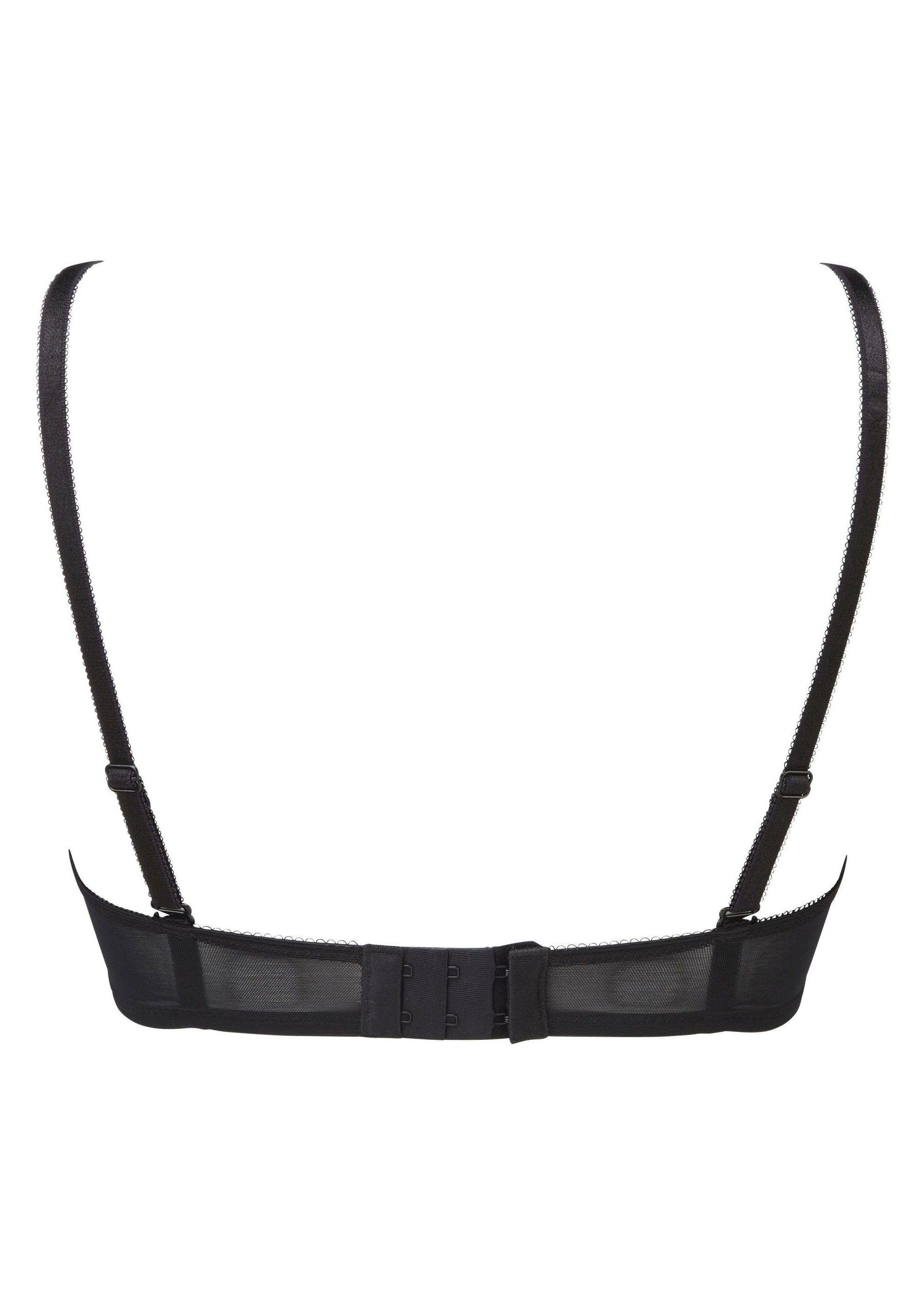 Gossard Gemoldeter BH Glossies Lace Moulded BH Black (gemouldeter BH, 1-tlg., glatte Spitze)