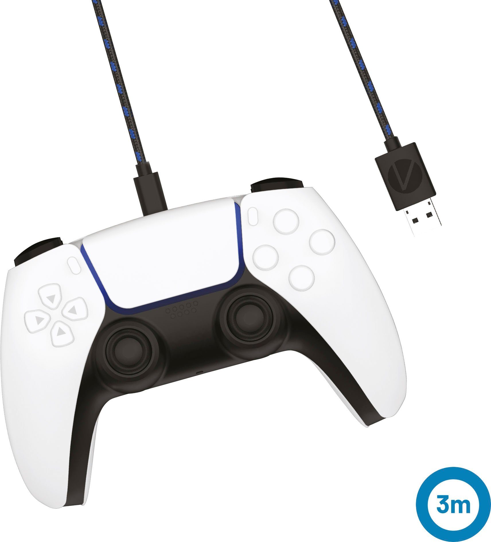 Stealth PS5 Twin Play & Charge Kabel (2x 3m) USB-Kabel, USB-C, (300 cm)