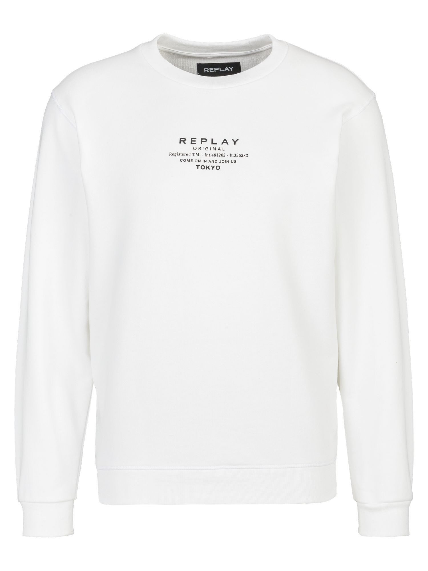 Replay Sweatshirt FRENCH TERRY COTTON-POLY günstig online kaufen
