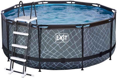 EXIT Framepool (Set), ØxH: 360x122 cm, mit Sandfilter