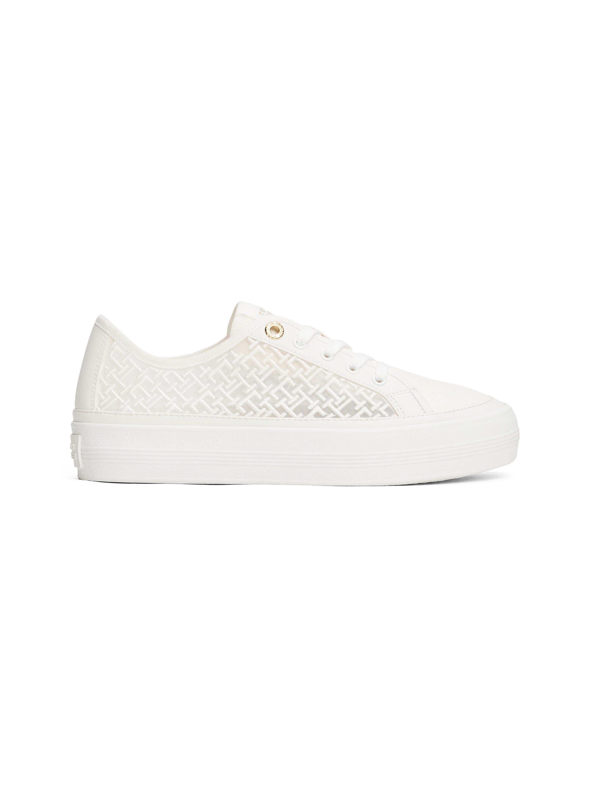 Tommy Hilfiger VULC EMBROIDERED SNEAKER Plateausneaker,Freizeitschuh, Halbs günstig online kaufen