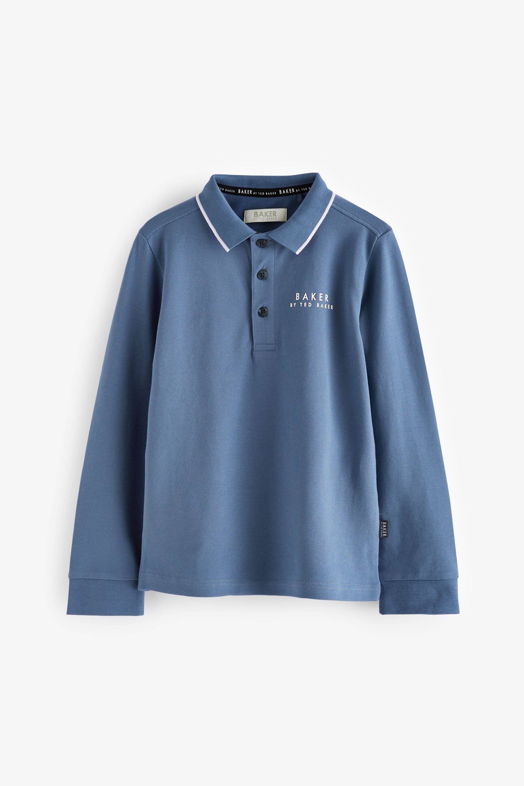 Baker by Ted Baker Langarm-Poloshirt Baker günstig online kaufen