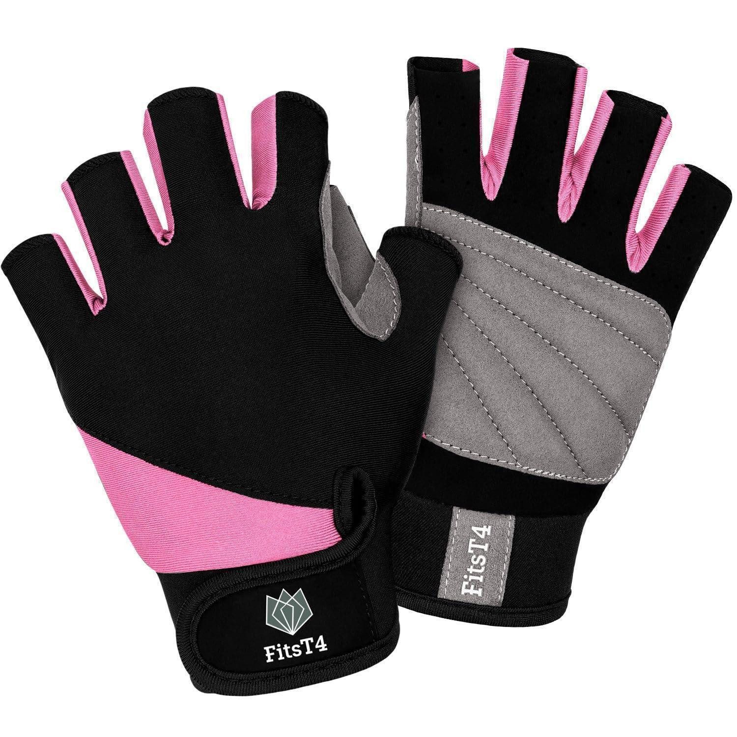 LuxusKollektion Neoprenhandschuhe Surfhandschuhe 3/4 Finger gepolstert XL Rosa (1-St)