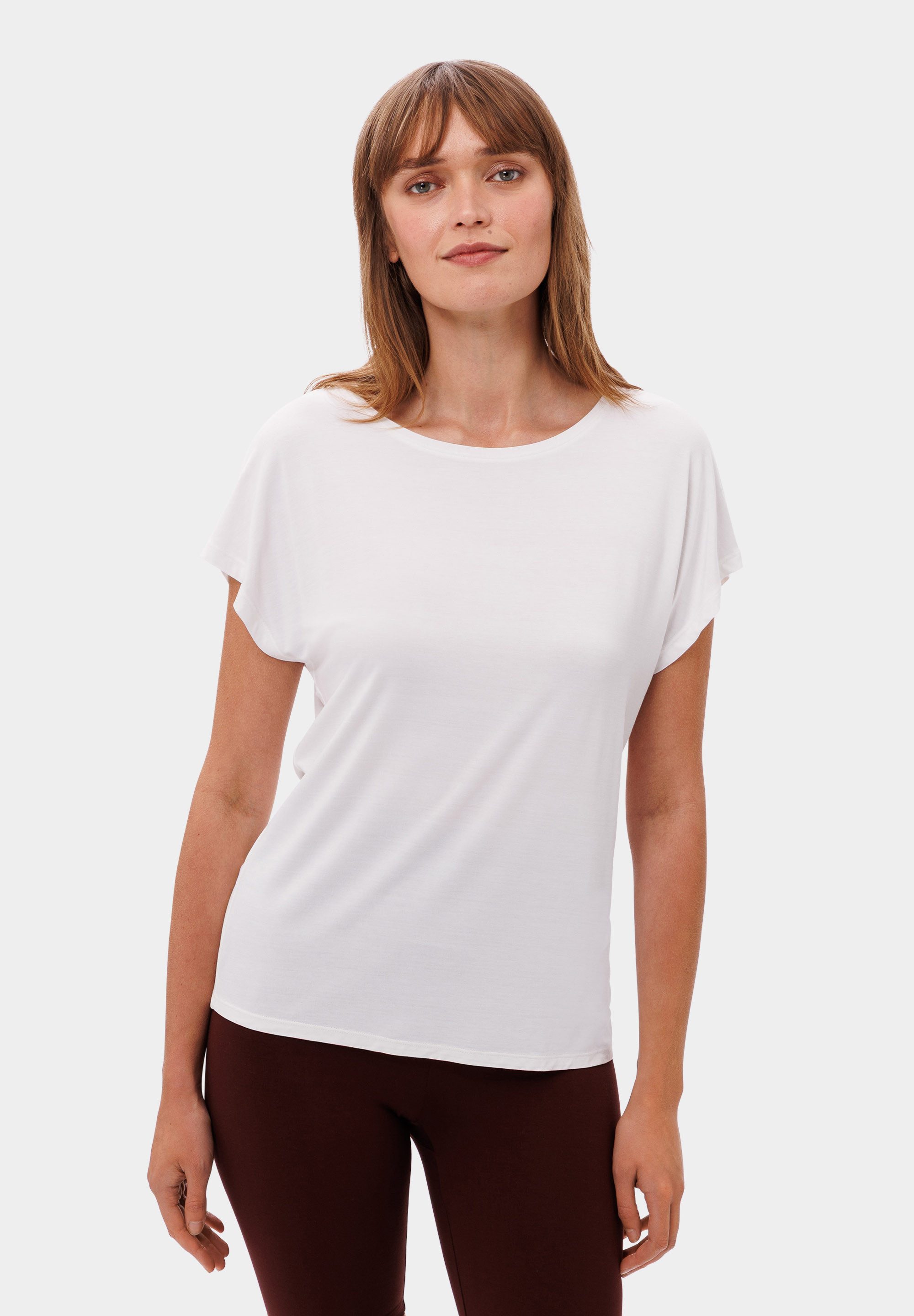 Les Lunes Kurzarmshirt MOLLY Shirt Oversize Weites Rundhals Shirt, Loose Fi günstig online kaufen