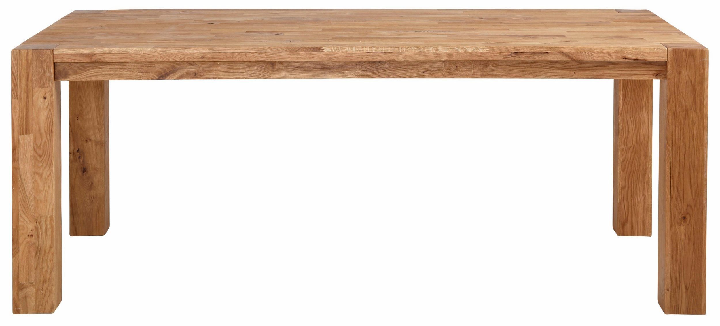 loft24 Esstisch Marie, Tisch aus Wilcheiche Massivholz, Breite 220 cm, FSC® günstig online kaufen