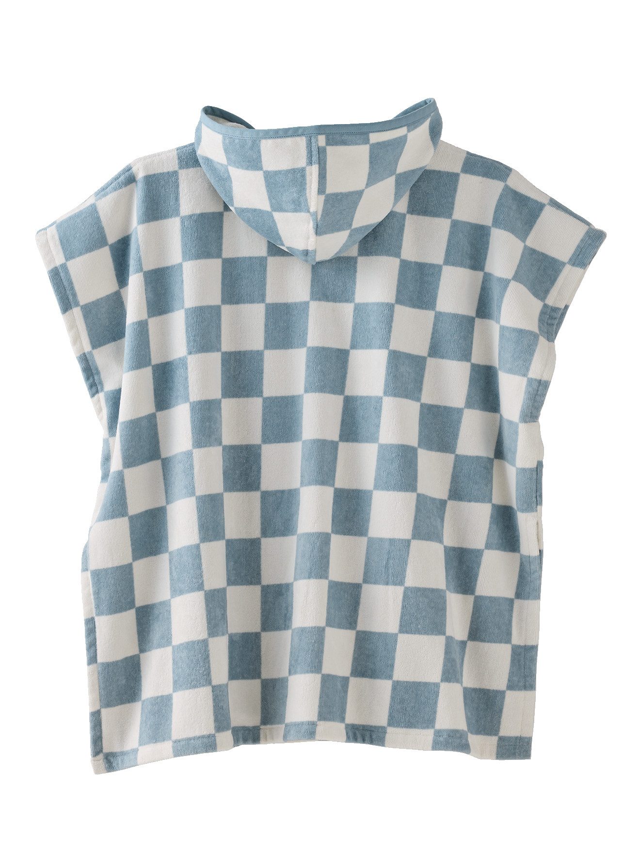 vertbaudet Badeponcho Kinder Badeponcho mit Recycling-Baumwolle, Recycelte Baumwolle