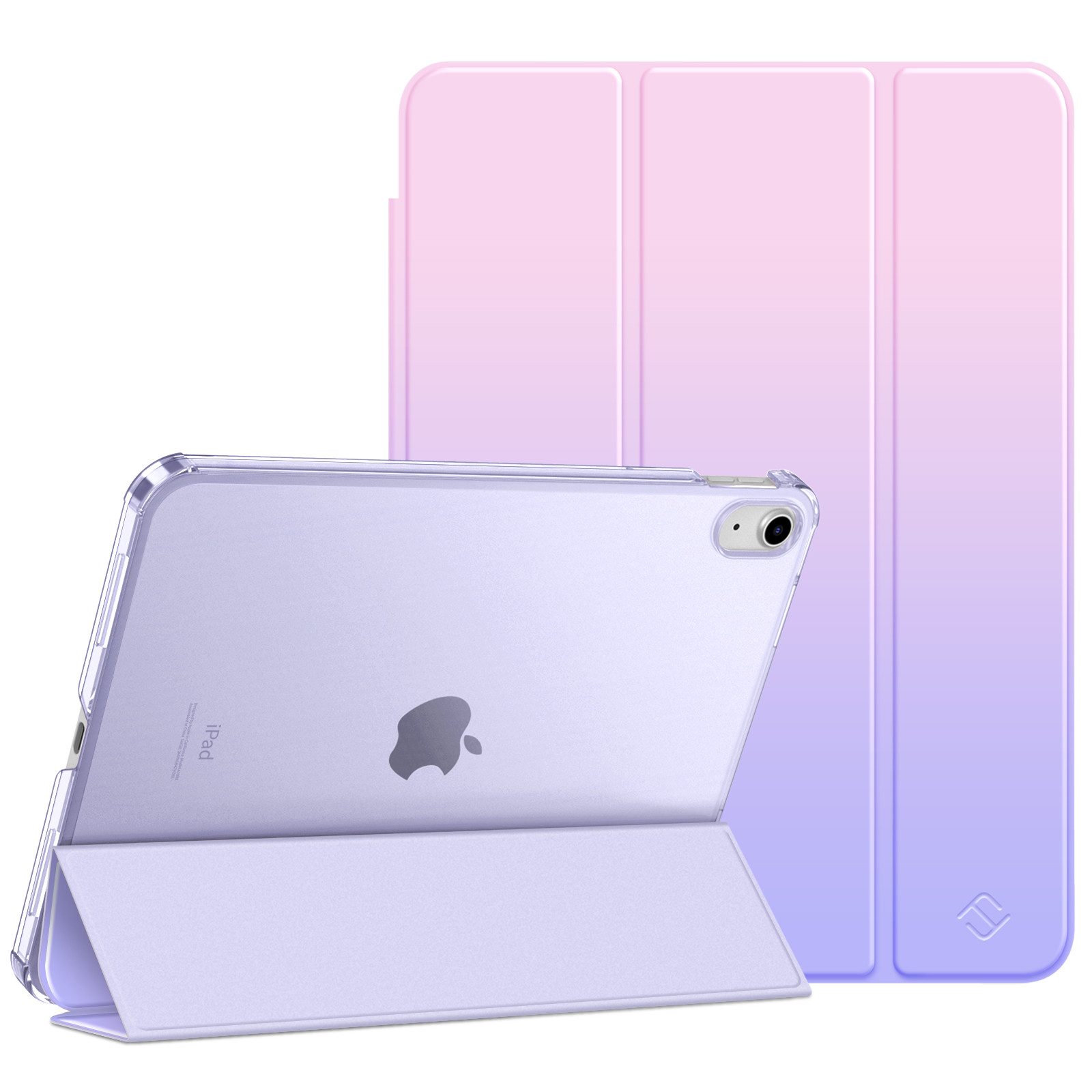 Fintie Tablet-Hülle für iPad 11. Generation 2025 (A16) 11 Zoll, iPad 10. Generation 2022 10.9 Zoll, Ultradünn Case mit transparenter Rückseite Abdeckung, Auto Schlaf/Wach