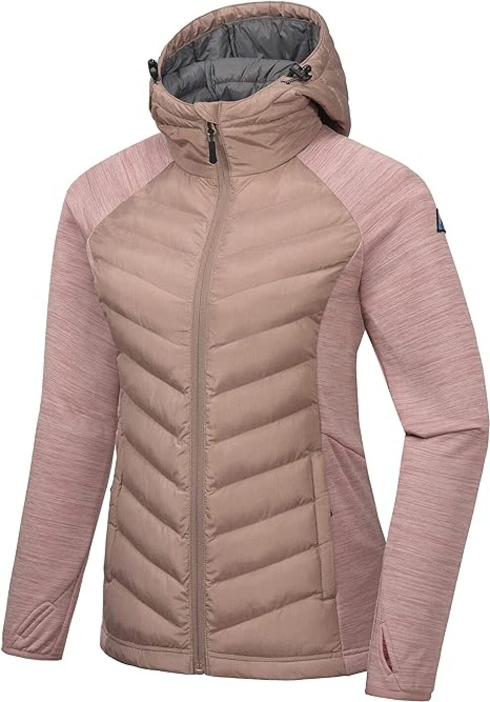 Trekkingjacke Isolierte Wanderjakce Damen Thermojacke Atmungsaktiv günstig online kaufen