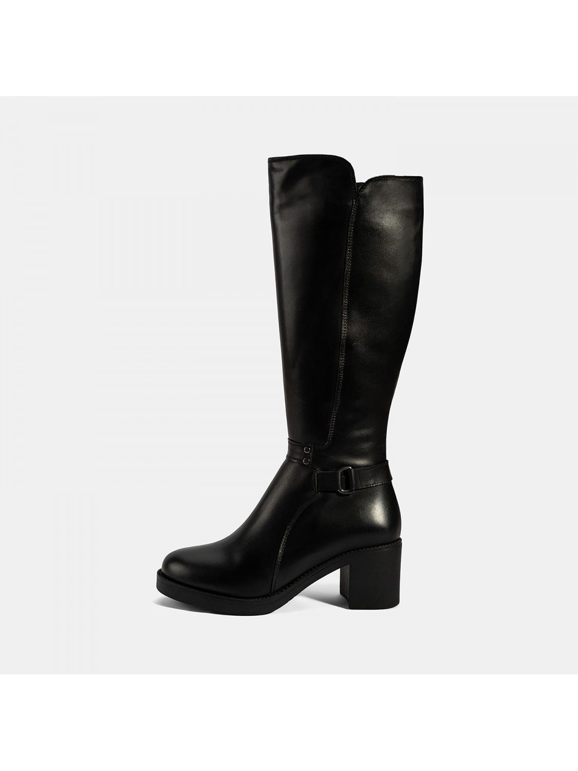 Desa Desa Damen-Stiefeletten mit hohem Absatz – Obermaterial aus Leder, zum günstig online kaufen
